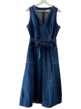 Sundance Poppy Denim Midi Dress | 12